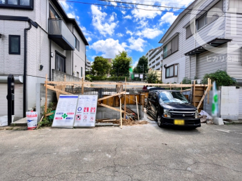 現地外観写真 　西武新宿線「久米川」駅より徒歩10分の新築一戸建て（04/07/28）