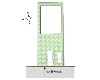 間取り図 　車種により並列2台駐車可能なカースペース／敷地面積：150�u（04/09/22）