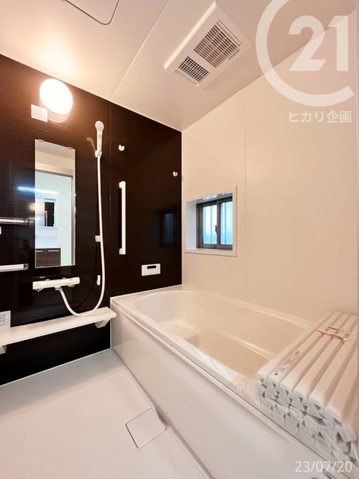  1坪サイズバスルーム／浴室換気乾燥暖房機付き