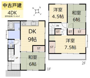  上物間取り
