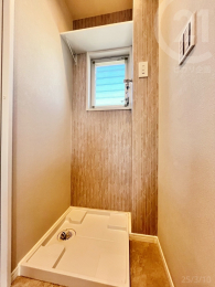  洗面室・洗濯機置き場／防水パン交換済み