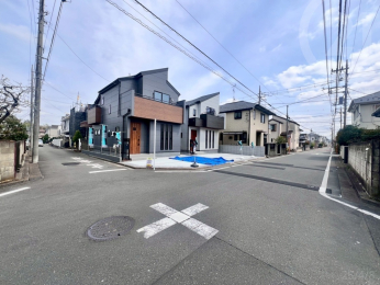  ←北側4M道路｜西側6M道路→