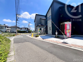  分譲地入口付近