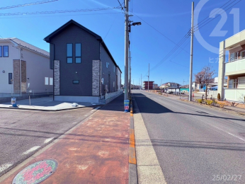  分譲地北側12M道路