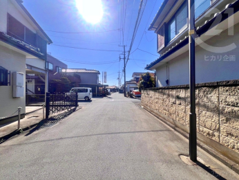  閑静な住宅街です。
