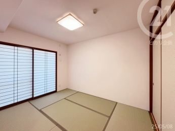  和室6帖／畳表替済みです。