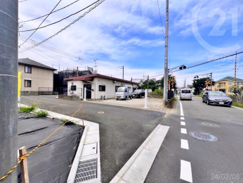  5号棟付近・5M道路流入部分