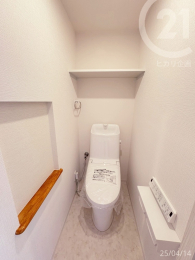  トイレも新規交換済み！