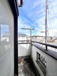  東バルコニー（リフォーム前撮影）