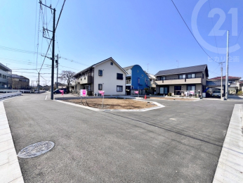  2号区は開放感のある角地です。