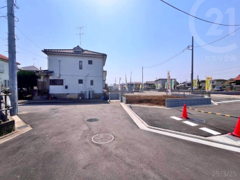  新設道路　流入部分
