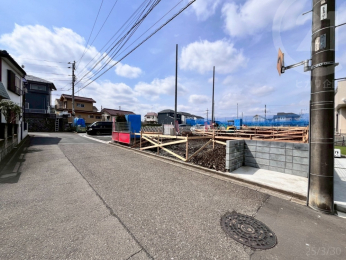  分譲地東側道路・幅員5.1ｍ