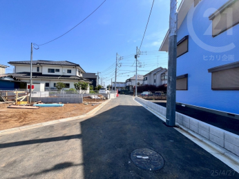  新設道路の幅員は約4.5ｍ