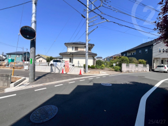  分譲地入口付近