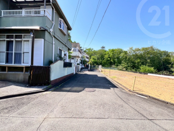  1号区南西側位置指定道路