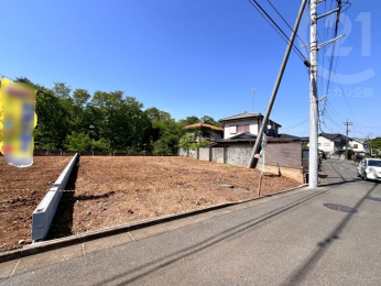  ＜3号棟＞　接道間口　約9.66ｍ
