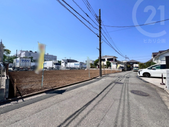  4号区接道間口　約6.4m