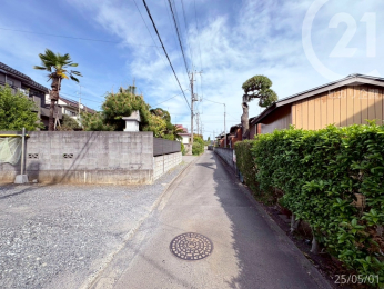  前面道路／交通量少な目です。