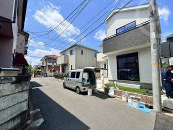  現地前面道路