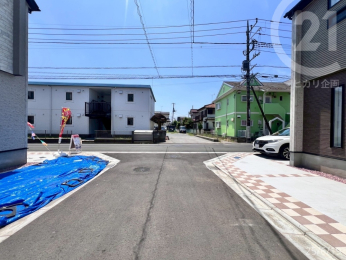  開発分譲地　流入部分