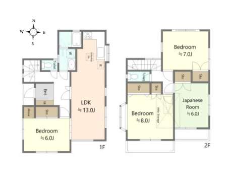  ＜4LDK／建物面積96.84㎡＞