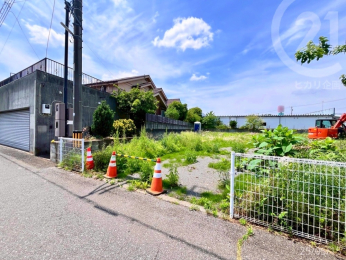  新設道路の出入り口予定場所付近