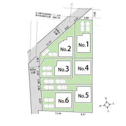  ＜2号棟付近＞現況更地！完成は10月ごろを予定しています。