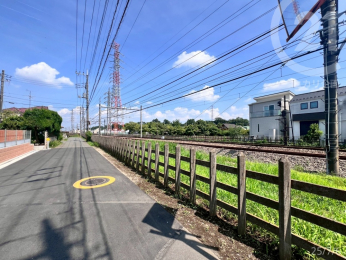  分譲地南側街並み