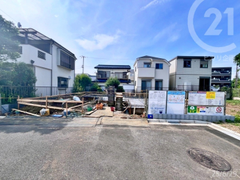  5号棟　南東側に道路が面した敷地にあり陽当たり良好です！
