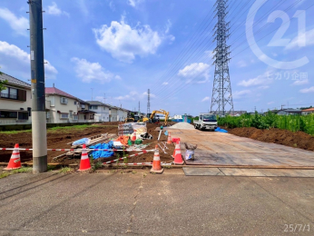  新設道路は幅員6Mとなる予定です。