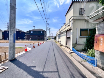  北西側4M道路