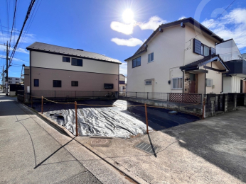  2方に開放感のある整形地