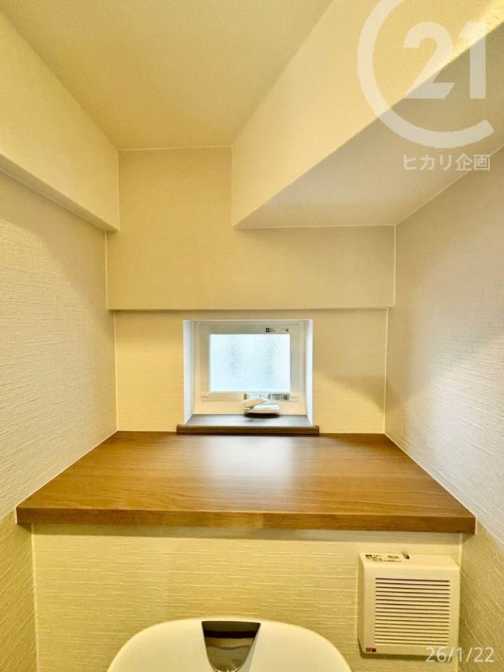  �g�C�����ɂ̓J�E���^�[����