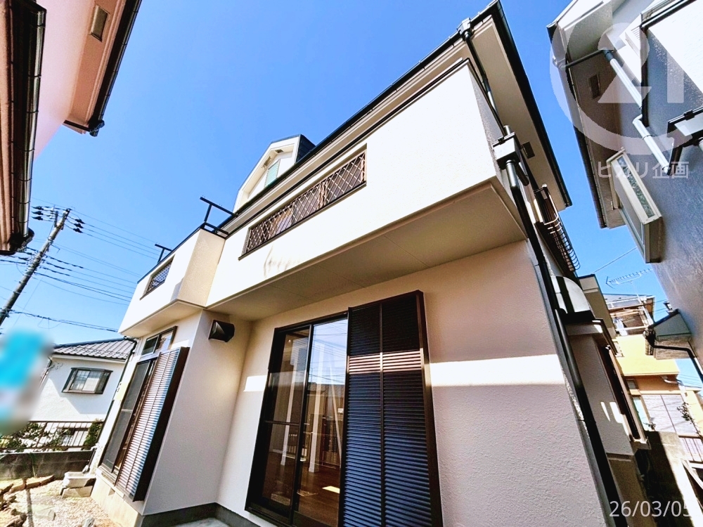  ���炩�ȐF�����̊O�σf�U�C���B�������������͋C�̏Z�܂��ł��B