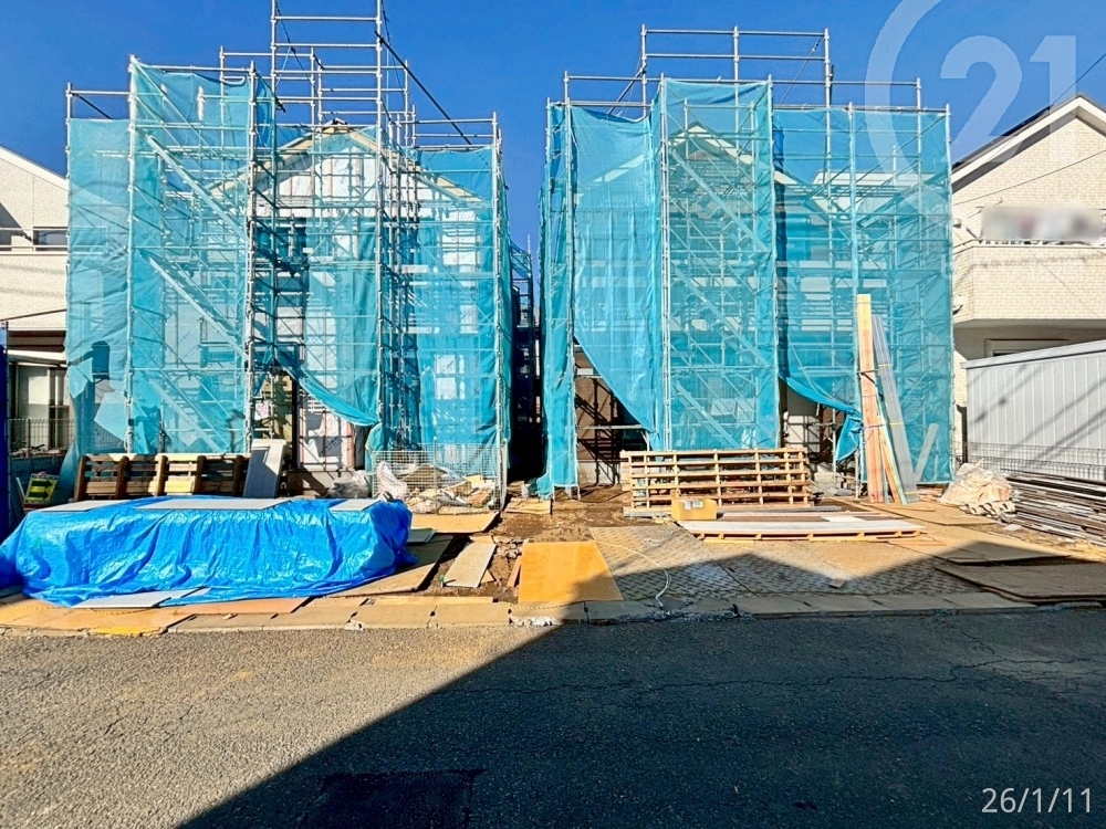  �쓹�H�ɖʂ����S2���̐V�z��ˌ��ĕ����n�ł��B