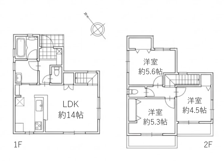 �Ԏ��} �y�n�ʐ�91.57�u�@�����ʐ�70.47�u�@3LDK