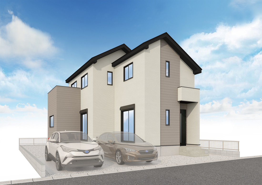 ���n�O�ώʐ^ �@��1�������S3���̐V�z�����Z�LDK18���E�S���������