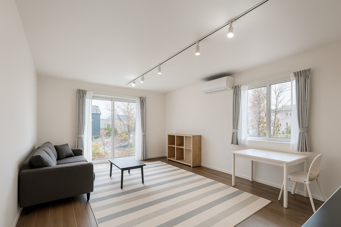 ���n�O�ώʐ^ �@���쐼�p�n�ɂ���������ǍD�~����a�n�E�X�H�Ǝ{�H�̒z��3LDK��