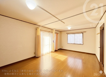  ��14����LDK�B��AI�ɂ��Ƌ�����E�Ƌ�z�u�������C���[�W�摜�ł��B