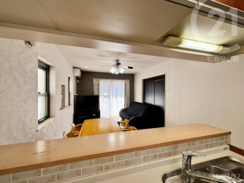  �L�b�`������̓��r���O�S�̂����n�����Ƃ��ł��܂��B