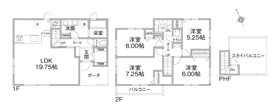 �Ԏ��} 1�����@4LDK�A�y�n�ʐ�175.63�u�A�����ʐ�107.98�u