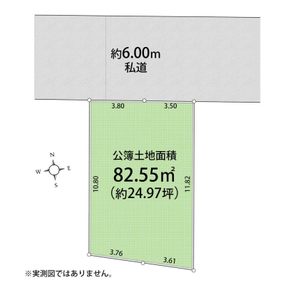 ���} �@���z�����Ȃ��~�쑤�󂫒n�ŗz������ǍD�I�k��6�����H�ɖʂ������`�n