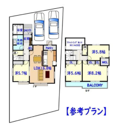  ���Q�l�v�����������ʐρF103.04�u�i31.17�؁j/4LDK