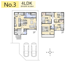  ��3����E�Q�l�v������4LDK+�J�[�X�y�[�X����2��