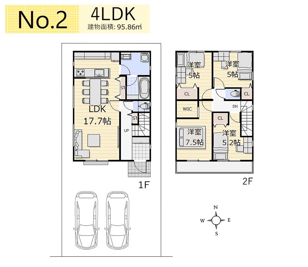  ��2����E�Q�l�v������4LDK+�J�[�X�y�[�X����2��