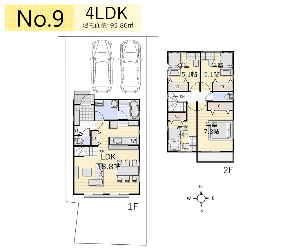  ��9����E�Q�l�v������4LDK+�J�[�X�y�[�X����2��