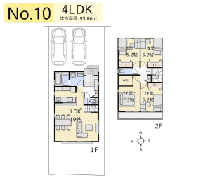  ��10����E�Q�l�v������4LDK+�J�[�X�y�[�X����2��