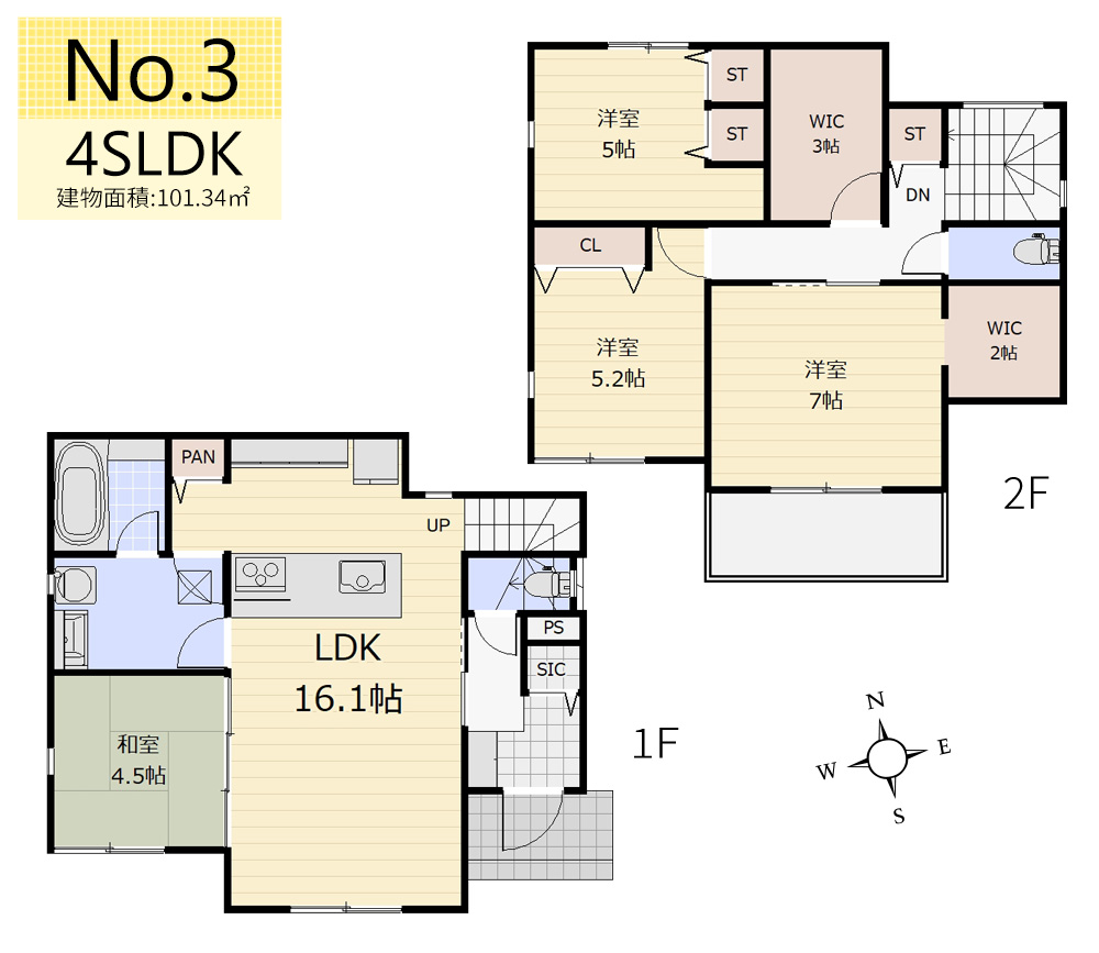  ��3������SLDK+WIC+SIC+PAN�^�����ʐ�101.34�u�i��30.65�؁j