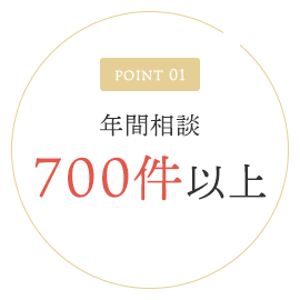 POINT 01:�N�ԑ��k700���ȏ�