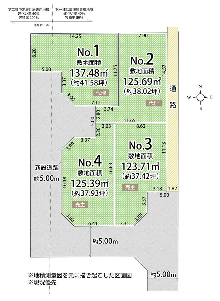 仲町・全4区画